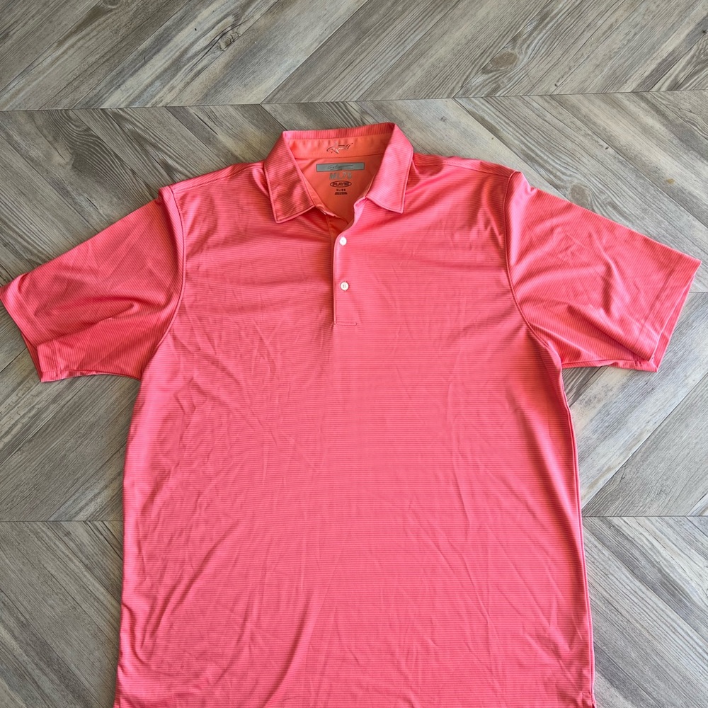 Greg Norman Collection Coral Polo Shirt
